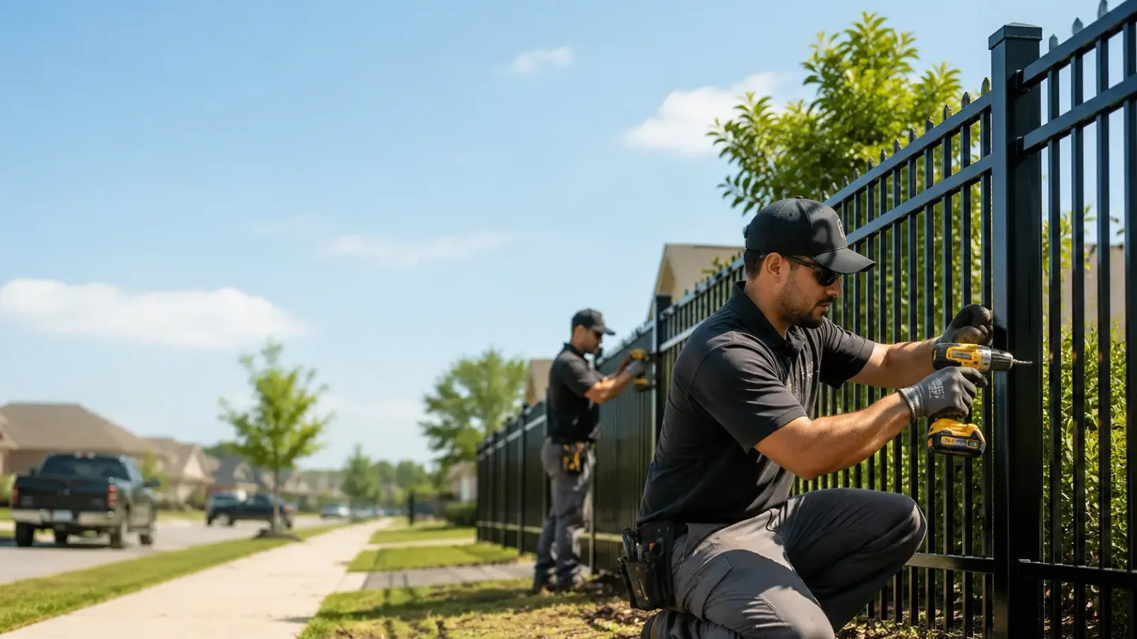 Metal Fence Installation in Eden, TX